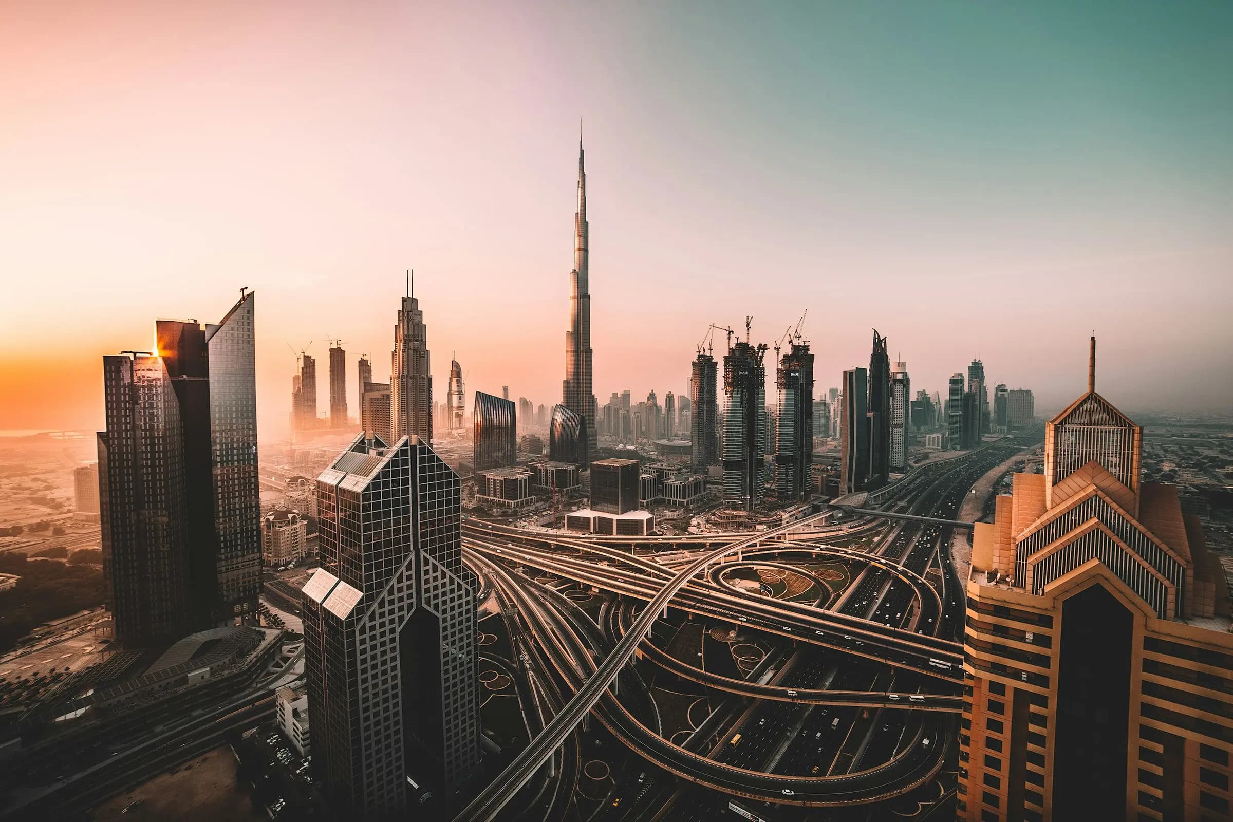 Dubai Skyline Panoramic